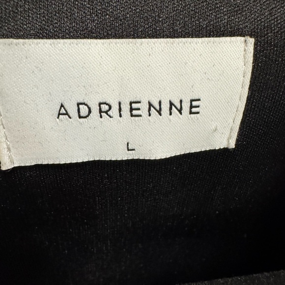 Adrienne Black Mini Dress with Collar - Picture 6 of 6